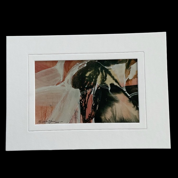 Abstract print from original painting - Picture 2 of 5